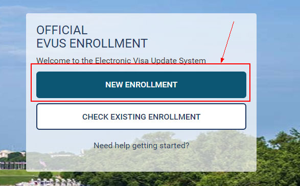 EVUS登记会得到一个全新的登记号码、登记有效期和登记状态